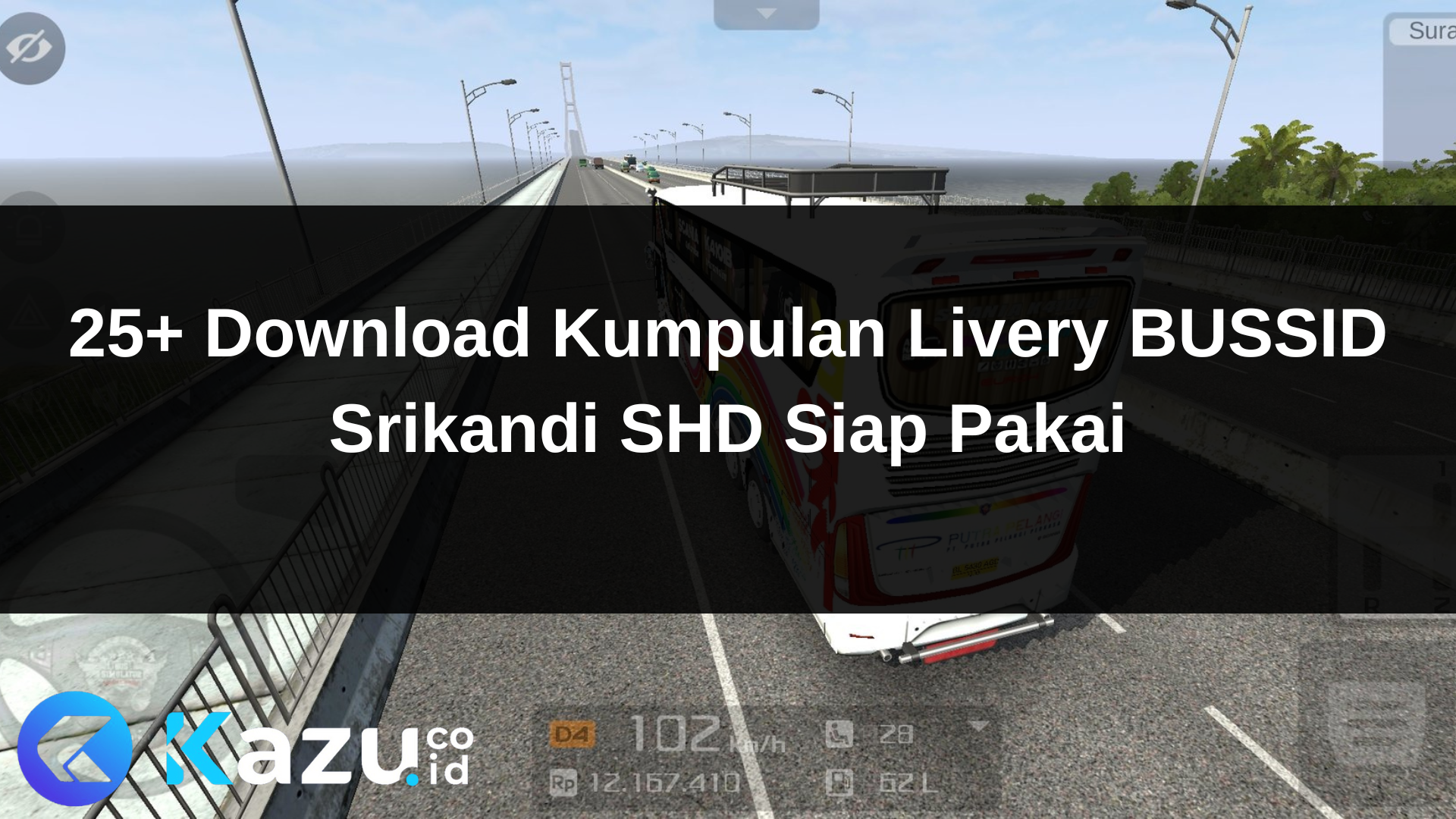 25+ Download Kumpulan Livery BUSSID Srikandi SHD Siap Pakai