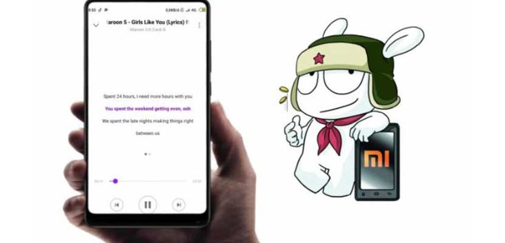 Cara Menambahkan Lirik di Musik Xiaomi